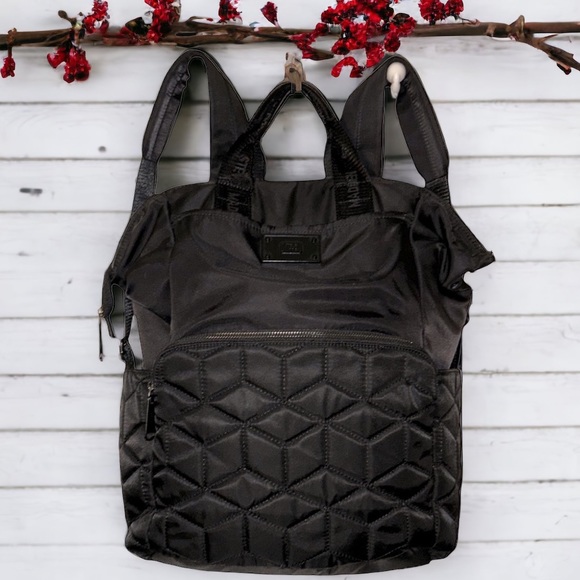 Steve Madden Bags Steve Madden Bqueens Black Quilted Backpack